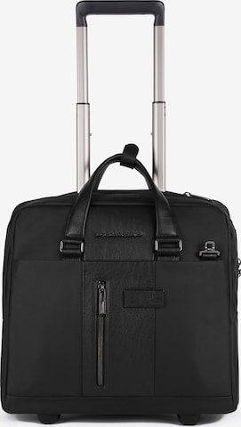 Piquadro Pilot Case 'Brief' in Black: front