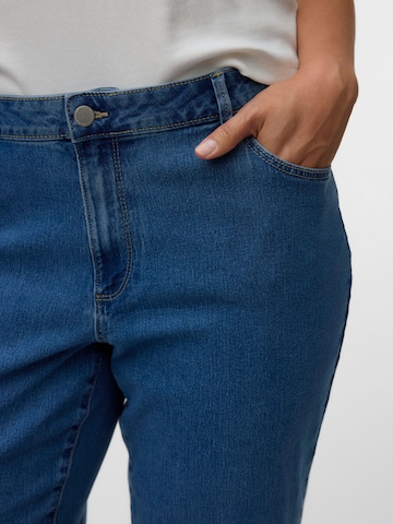 Vero Moda Curve Wide leg Jeans 'VMCLusia' in Blauw
