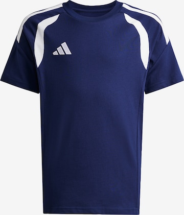 ADIDAS PERFORMANCE - Camisa funcionais 'Tiro26 League' em azul: frente