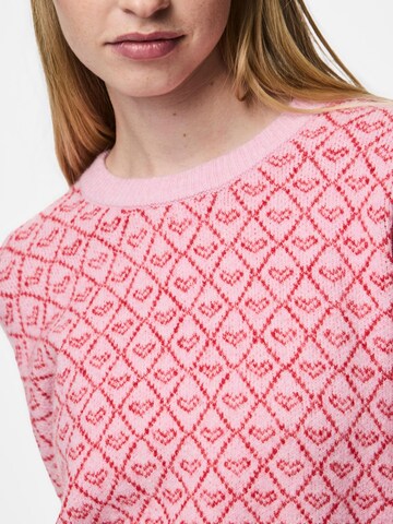 PIECES Pullover 'PCNavi' i pink