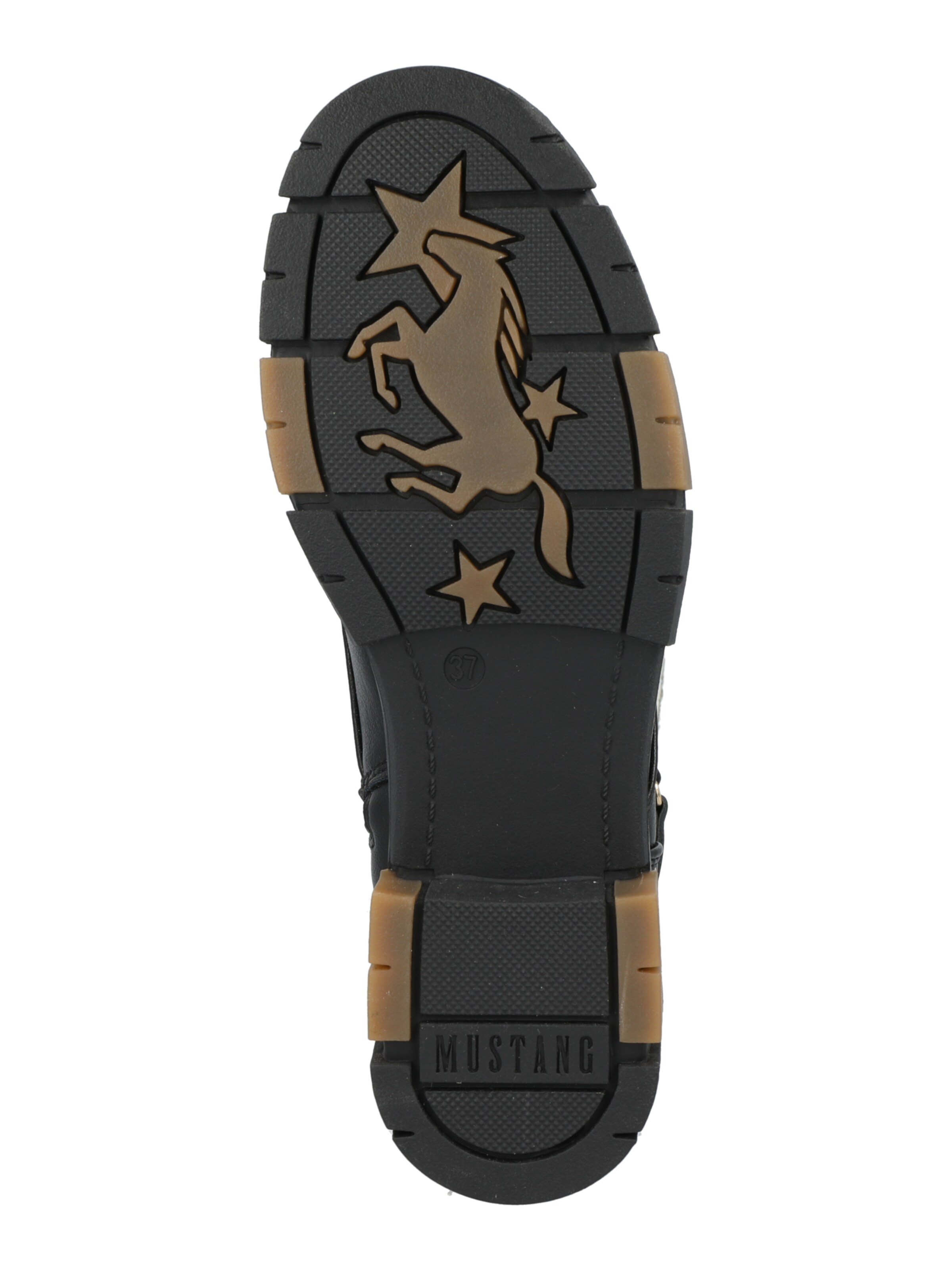 Bottines à lacets MUSTANG en noir