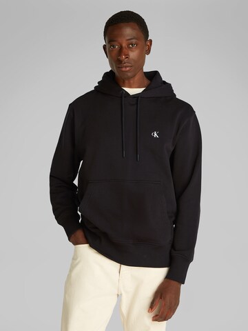 Calvin Klein Jeans Sweatshirt in Black: front