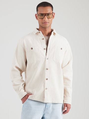 Fit confort Chemise RIP CURL en beige : devant