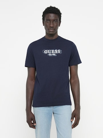 GUESS Bluser & t-shirts i blå: forside