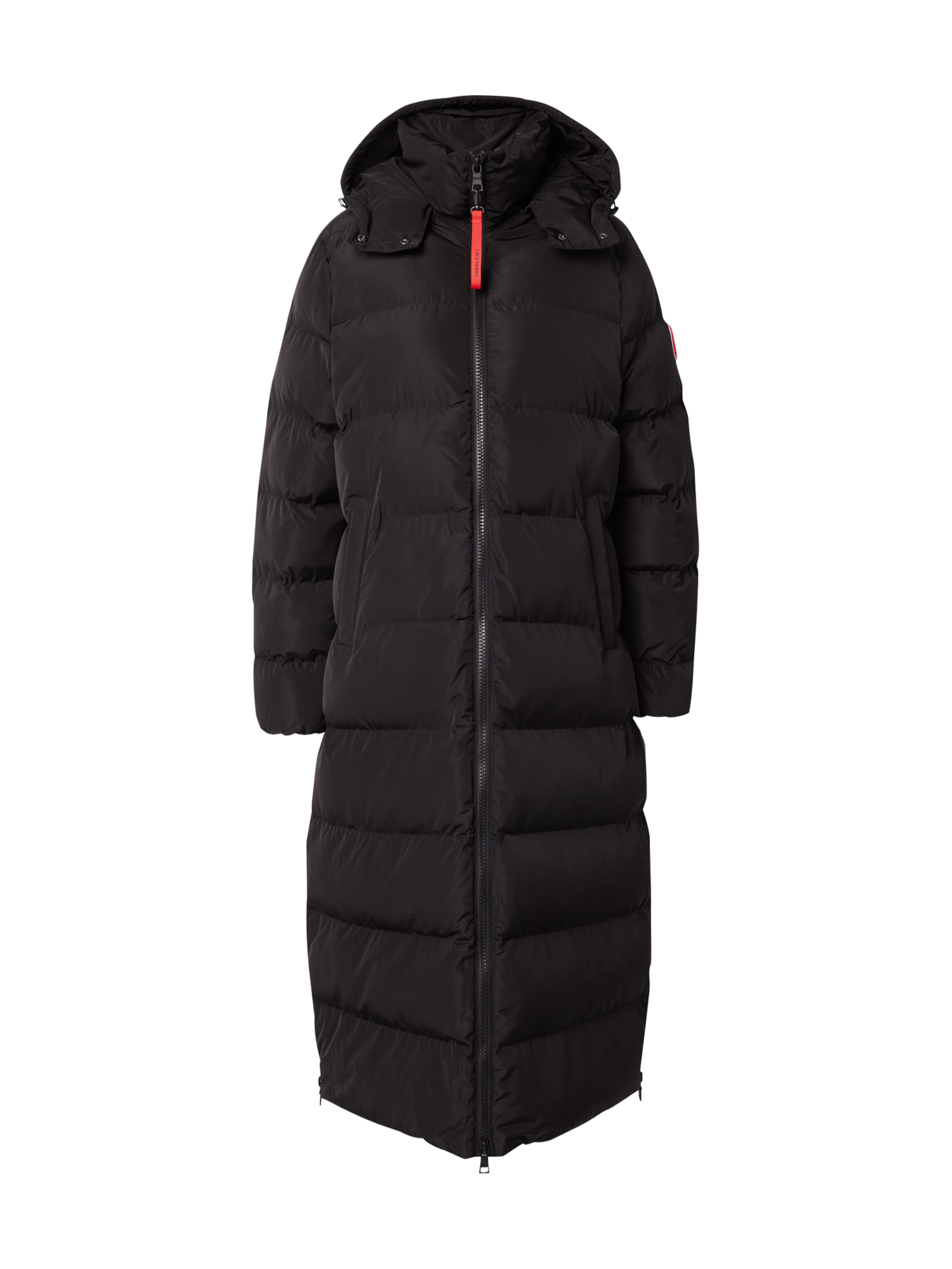 Cappotto invernale di No. 1 Como in nero: frontale