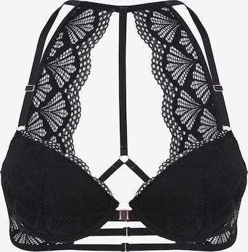 LASCANA Bra in Black: front