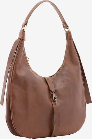 Viola Castellani Schoudertas in Bruin: voorkant