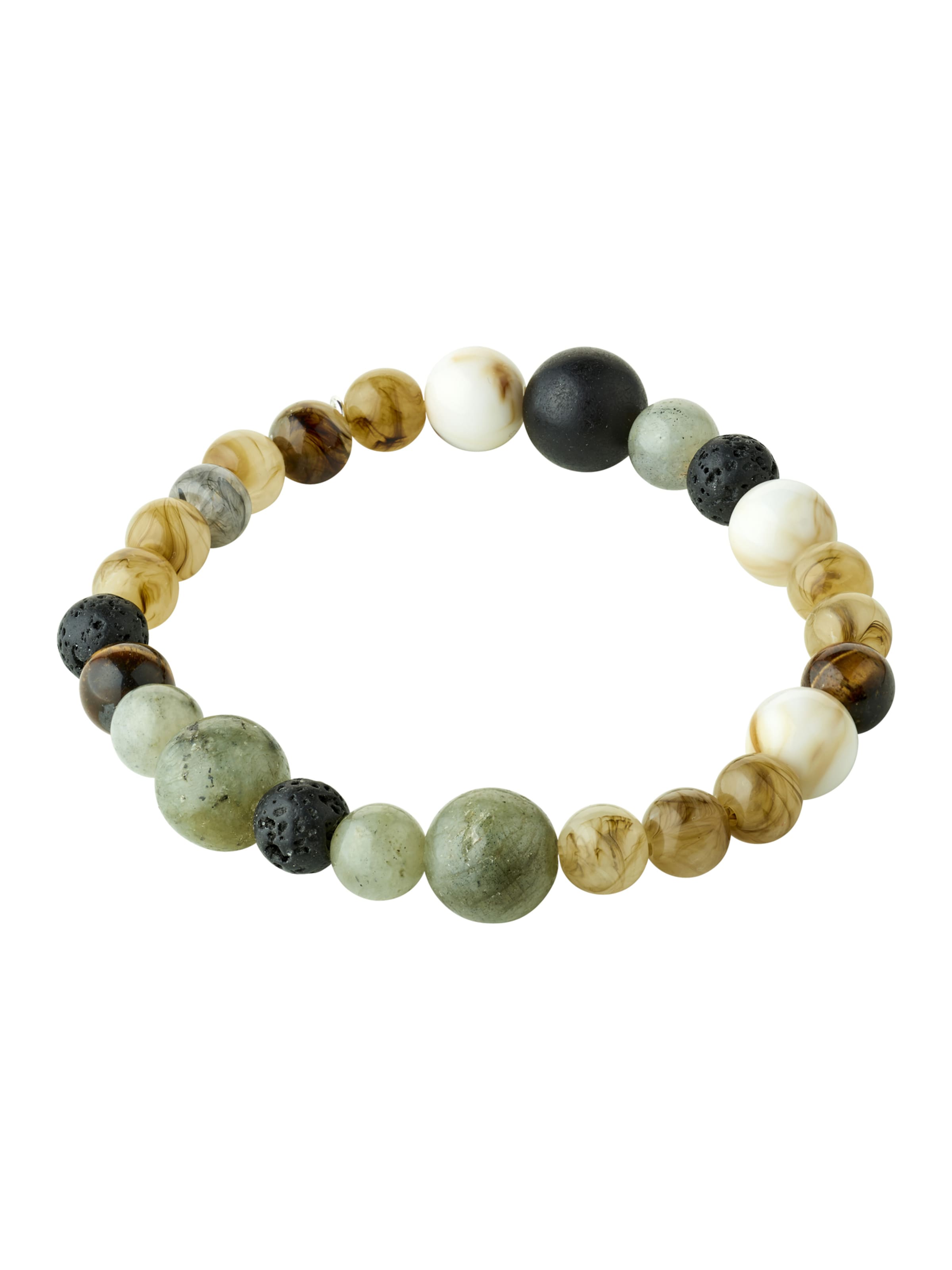 Bracelet 'Root' Pilgrim en vert : devant