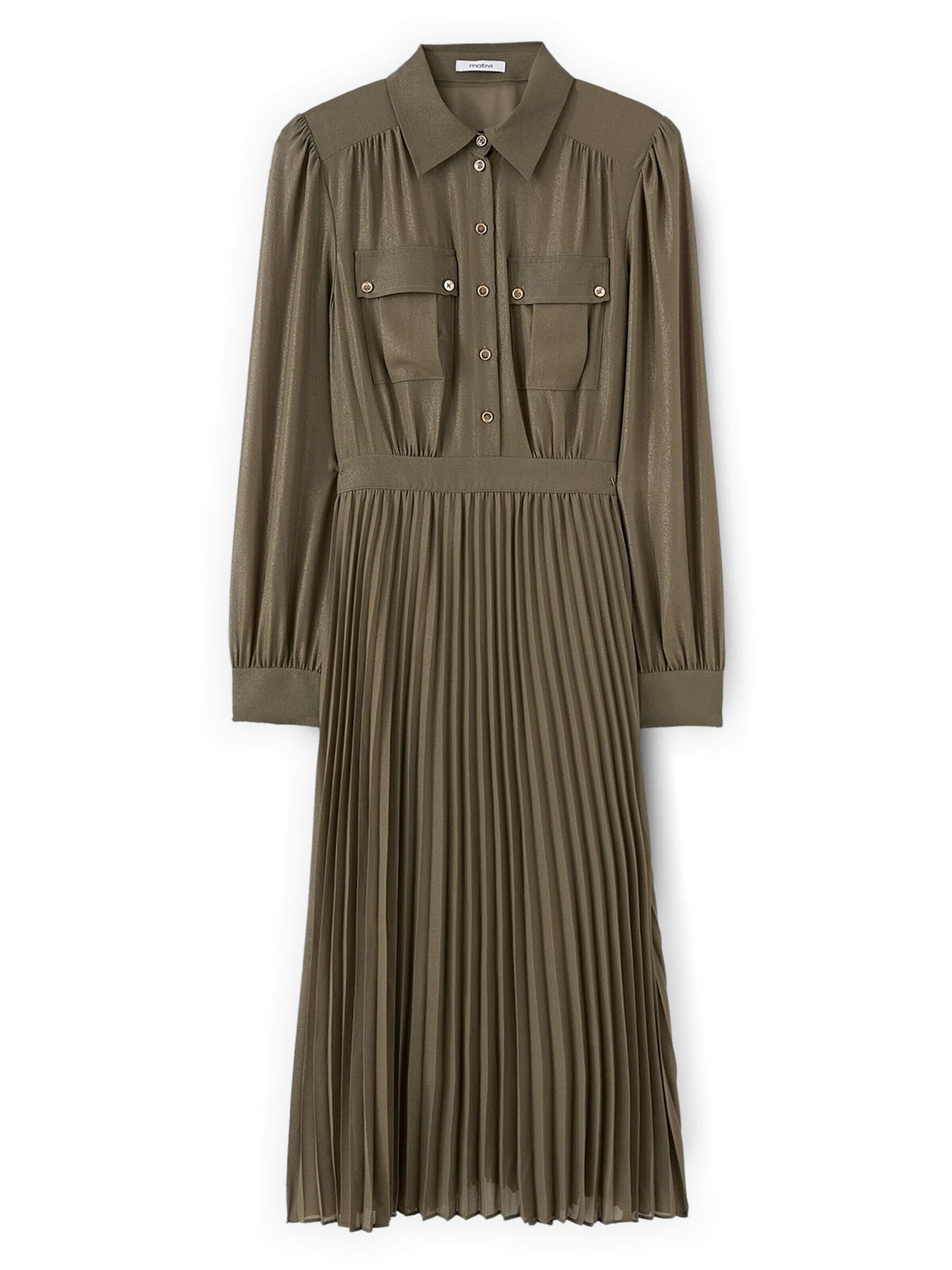Robe MOTIVI en vert : devant