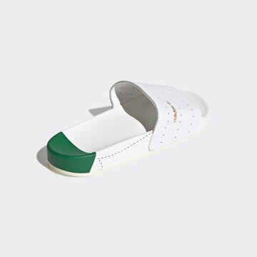 ADIDAS ORIGINALS Muiltjes 'Adilette' in Wit