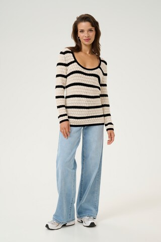 Kaffe Sweater 'Eleanor' in Beige