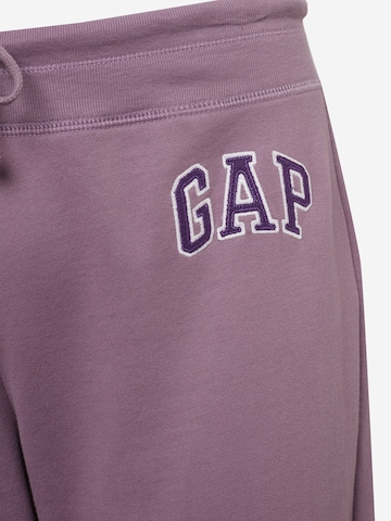 Gap Tall Tapered Broek in Lila