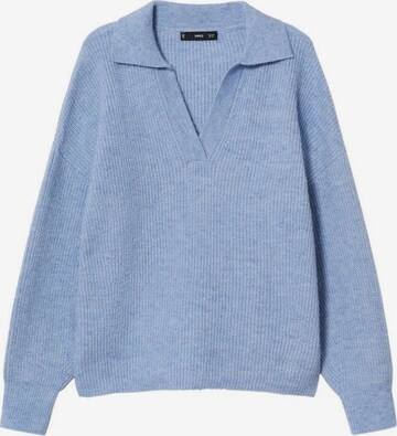 Pull-over 'Carlos' MANGO en bleu : devant