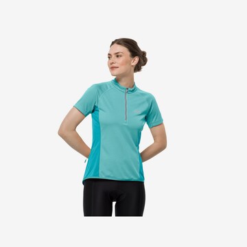 JACK WOLFSKIN Performance Shirt in Blue: front