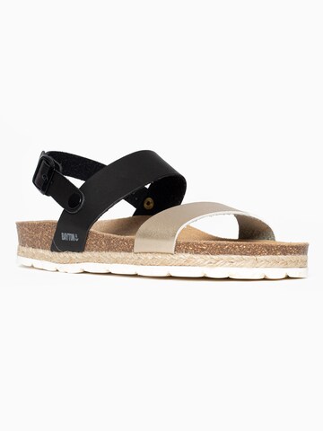 Bayton Strap Sandals 'Tone' in Gold