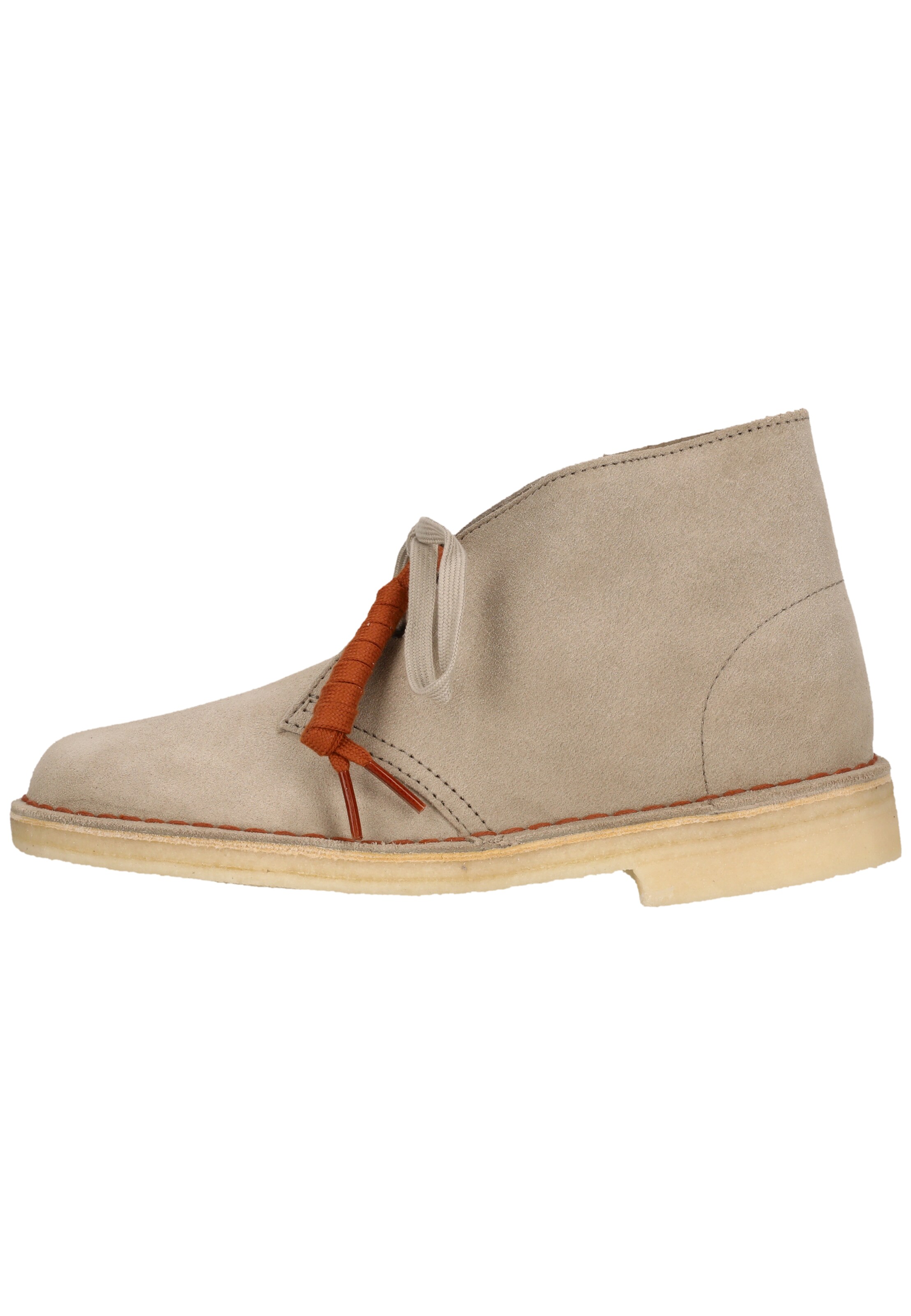CLARKS Lace-Up Shoes 'Desert Boot' in Beige