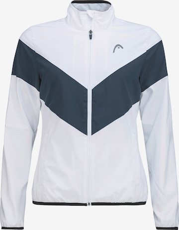 balts HEAD Sporta jaka 'Club 22': no priekšpuses