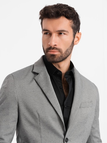 Ombre Regular fit Blazer in Grey