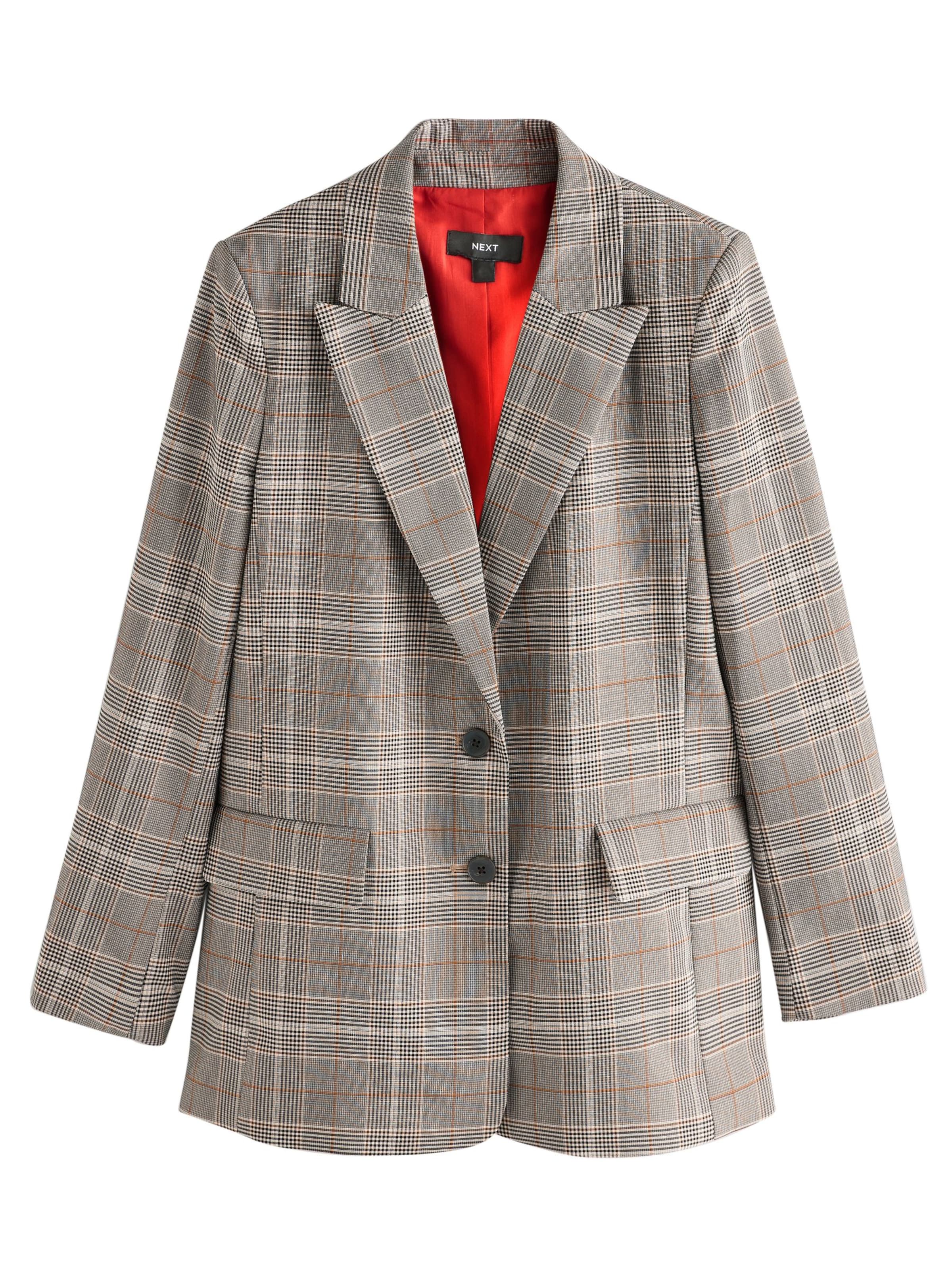 Next Bleiseri värissä ruskea / musta / valkoinen, Tuotenäkymä