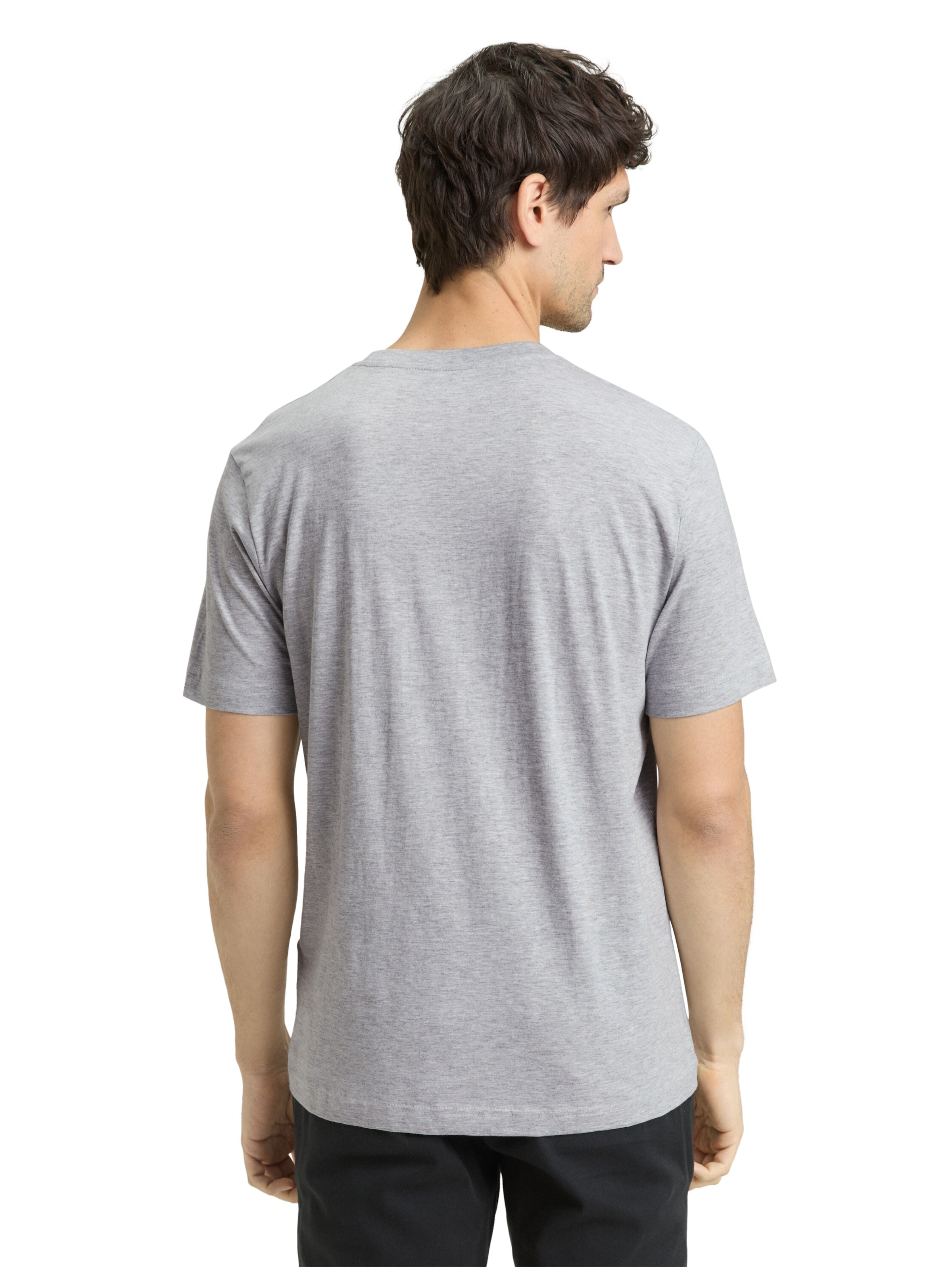 TOM TAILOR Shirt in Grey