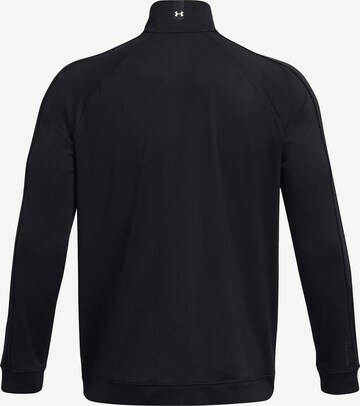 UNDER ARMOUR Athletic Zip-Up Hoodie 'Storm Midlayer' in Black