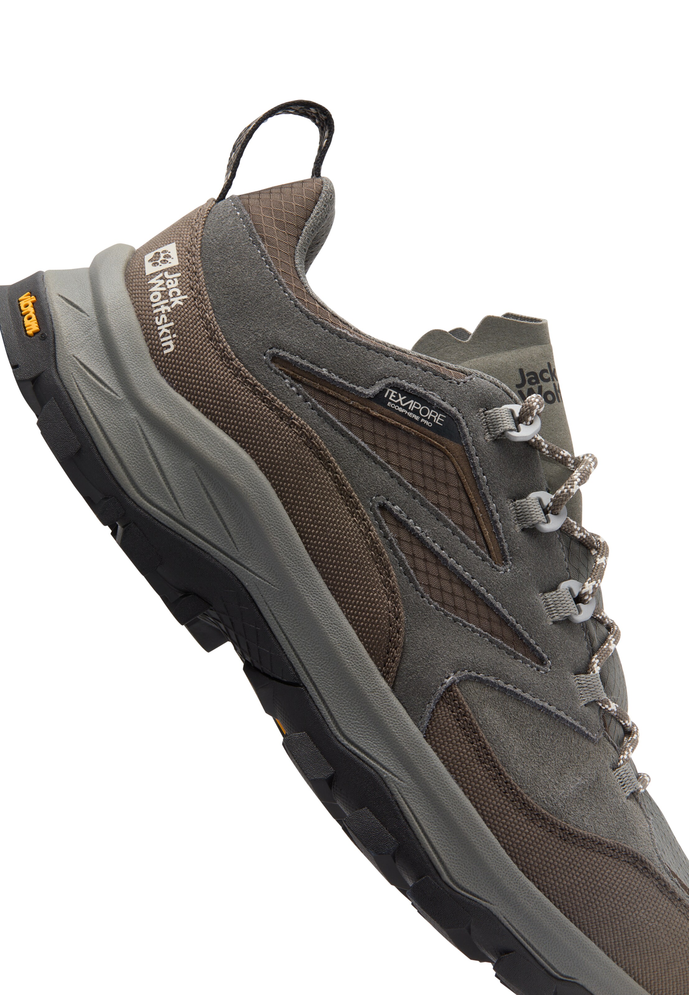 JACK WOLFSKIN Flats 'Cyrox' in Brown