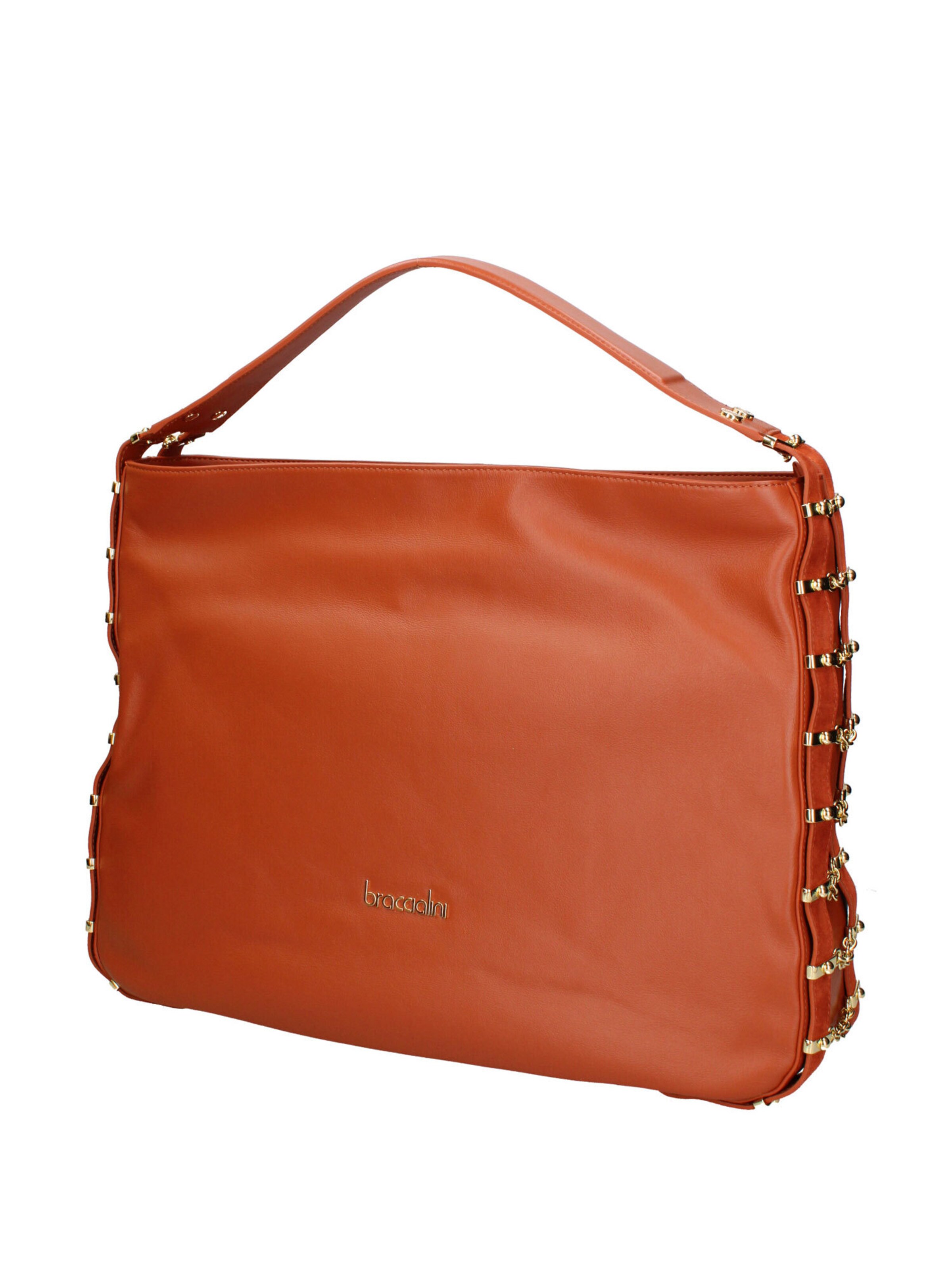 Borsa a spalla di Braccialini in marrone: frontale