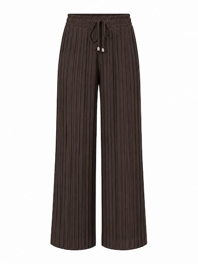 Worldclassca Bügelfaltenhose 'Damen Plissee Sommer Hose'‌‌‌‌‌ in 36-40 in dunkelbraun, Produktansicht