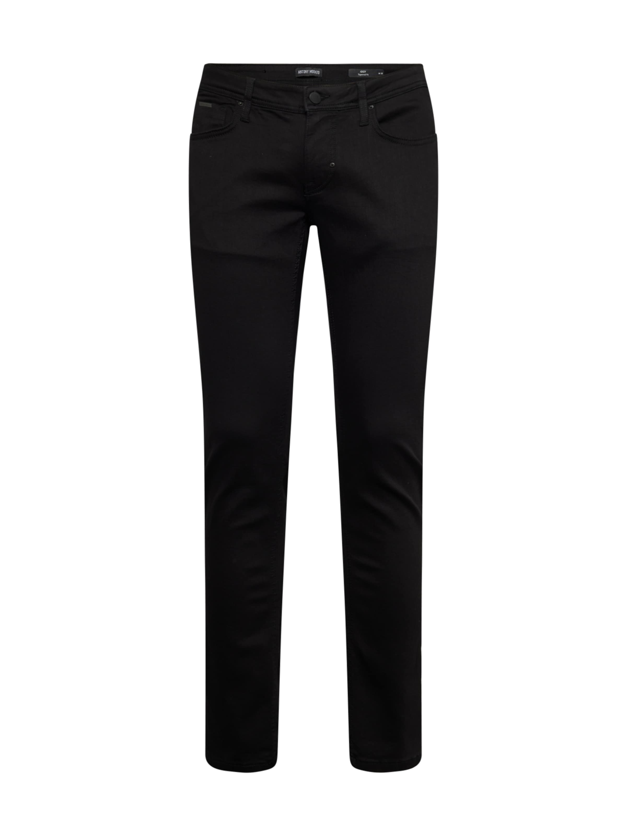Skinny Jeans de la ANTONY MORATO pe negru: față