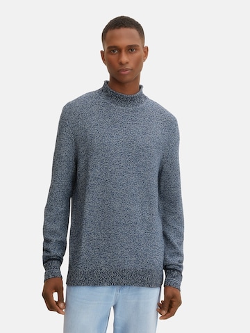 TOM TAILOR Sweater in Blue: front