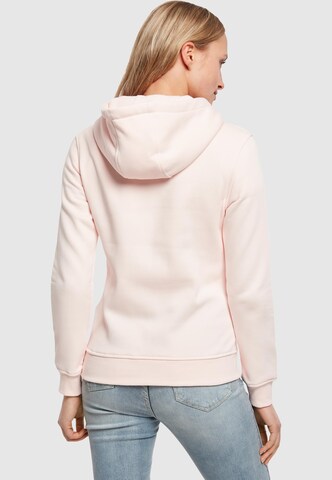 Merchcode Sweatshirt 'Flower' in Pink