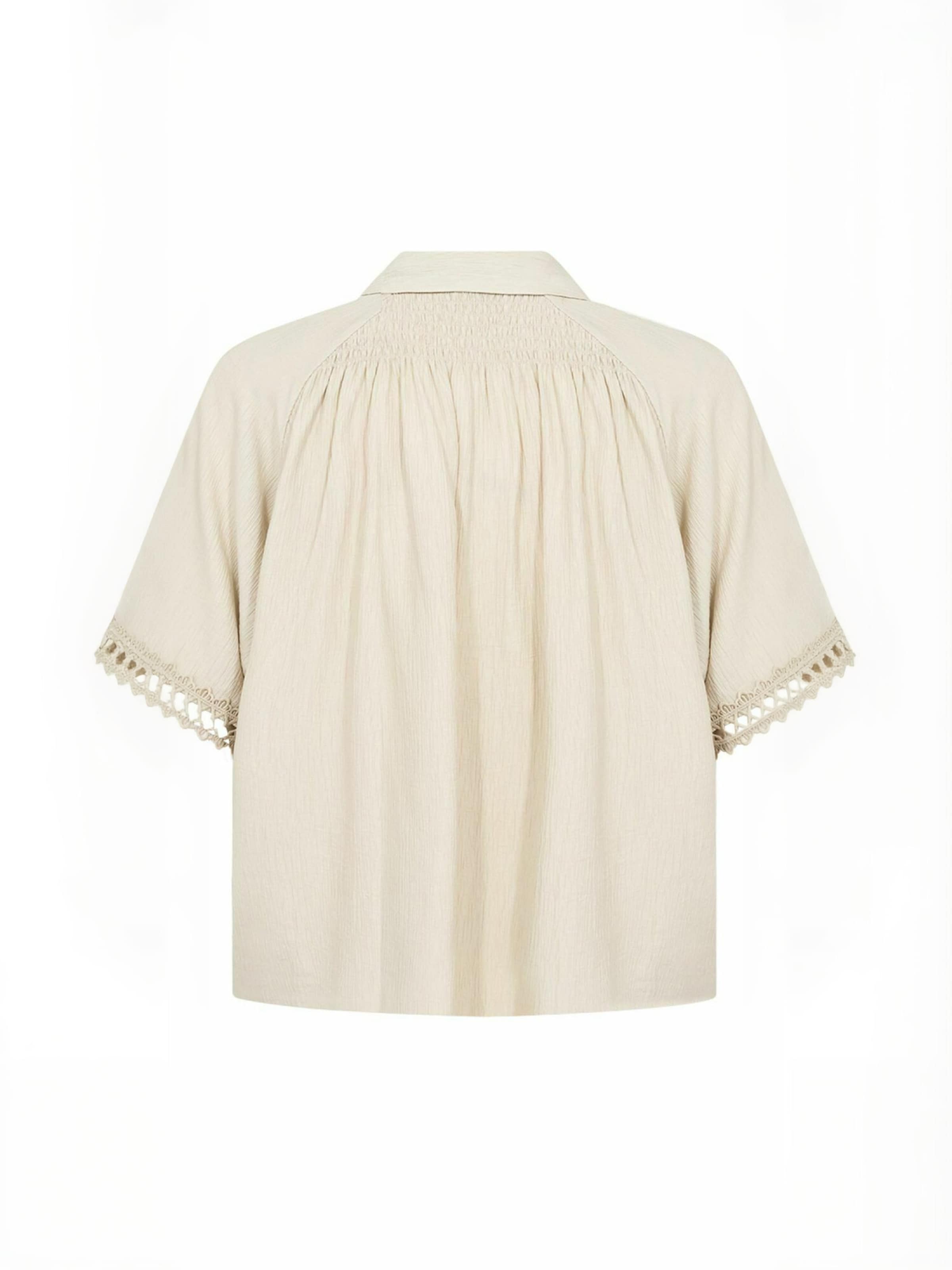 Soyaconcept - Camisa ' SC-FABRINA ' em bege