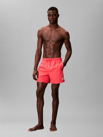 Shorts de bain Calvin Klein Swimwear en rose