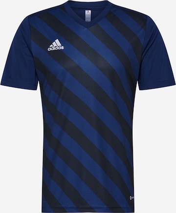 T-Shirt fonctionnel 'Entrada 22' ADIDAS SPORTSWEAR en bleu : devant