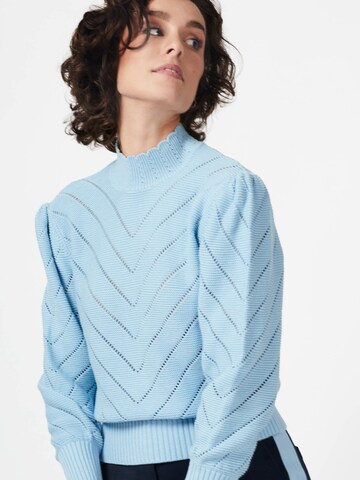 4funkyflavours Pullover 'Get it Got it' in Blau: predná strana