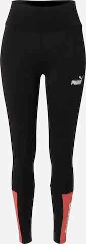 PUMA Sportnadrágok - fekete: elől
