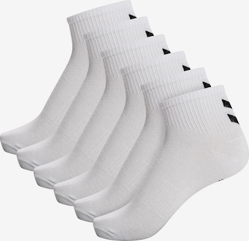 Hummel Αθλητικές κάλτσες 'CHEVRON' σε λευκό
