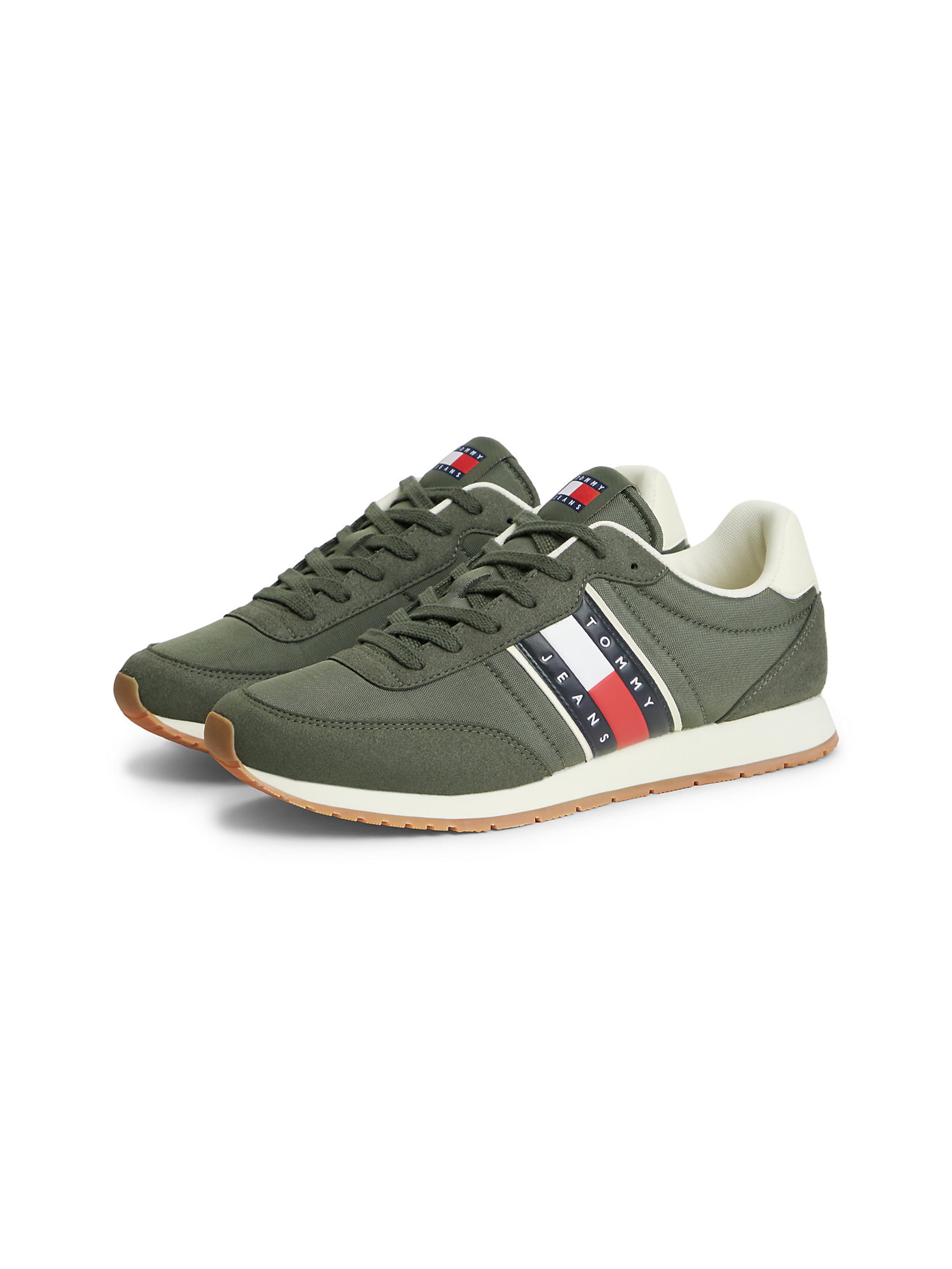 Tommy Jeans Sneakers laag in Groen