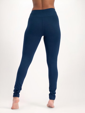 Urban Goddess Yoga & Activewear Slim fit Leggings 'Bhaktified Yoga, Sports and Pilates' in Blue