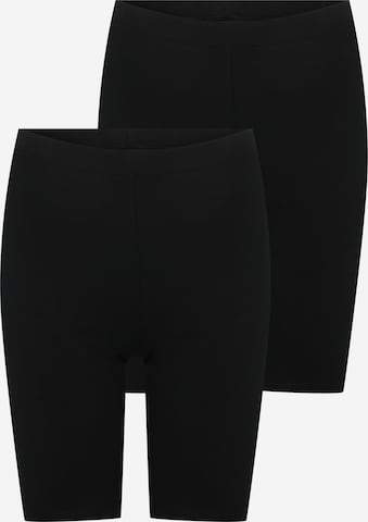 Skinny Leggings de la Gap Tall pe negru: față