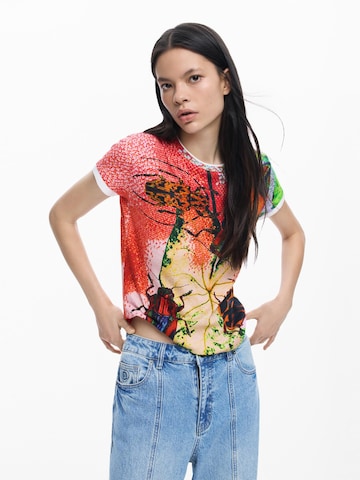 Desigual Tričko - Zmiešané farby: predná strana