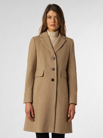 Franco Callegari Between-Seasons Coat in Beige: front