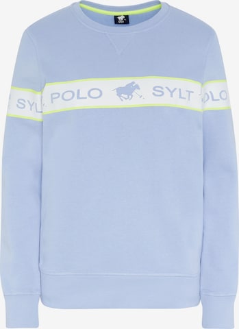 Polo Sylt Sweatshirt in Blue: front