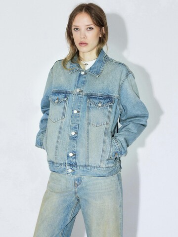 Dr. Denim Between-season jacket 'Joey' in Blue