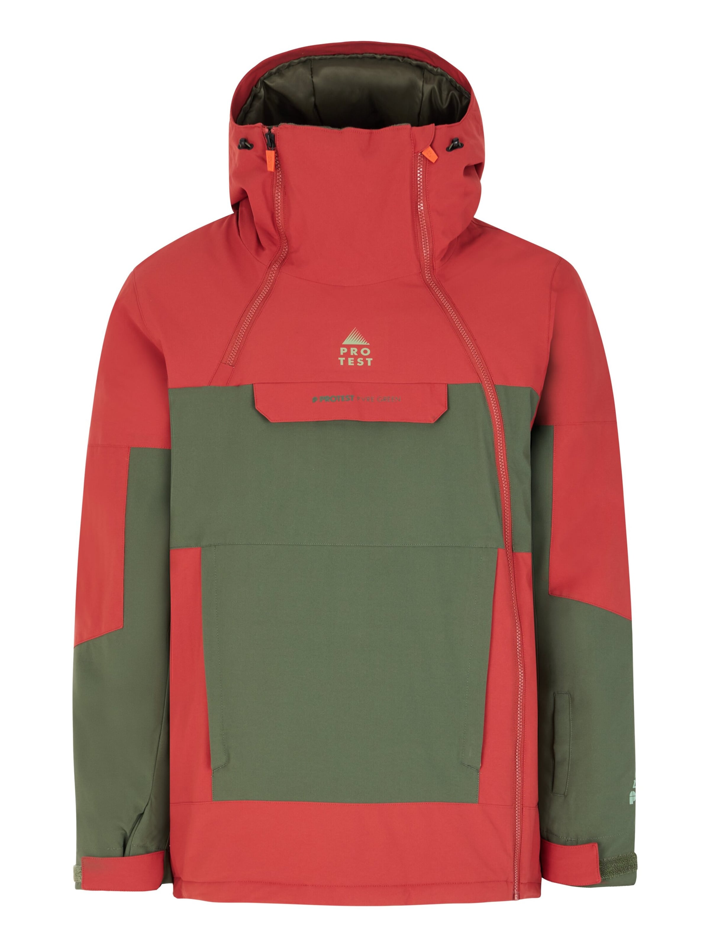 PROTEST Sportjacke 'PRTDAZZLE'‌‌‌‌‌‌‌‌‌ in Rot: Vorderseite