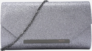 mascara - Bolso de noche 'ENVELOPE FOLD' en gris: frente