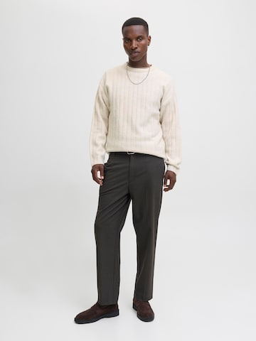 Pull-over 'JJEBRADLEY CARTER' JACK & JONES en beige