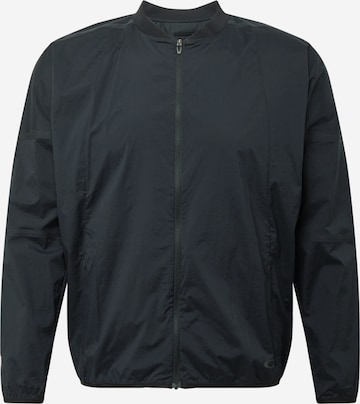OAKLEY Športna jakna | črna barva: sprednja stran