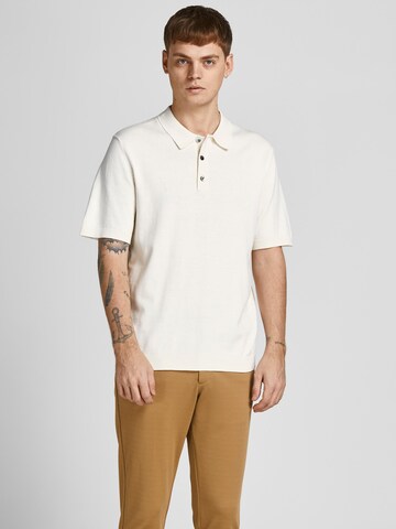 JACK & JONES Shirt in White: front