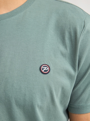 Petrol Industries Majica 'Windward' | zelena barva